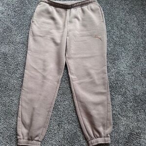Puma Beige/Nude/Pinkish Joggers